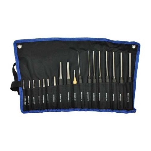     
                
                
    Punzoni e punteruoli - 1,5 - 9,5 mm - 18 pezzi - UO70550
