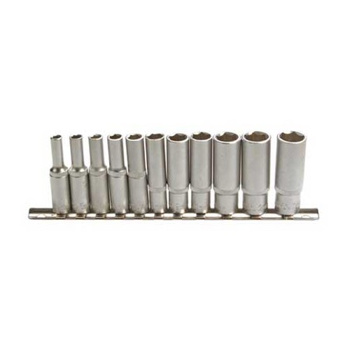  Rack of imperial sockets (inch sizes) - 11 pcs. - 3/8 - UO70780 