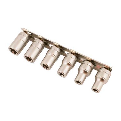 Female Torx plus sockets - 1/4 - 6 pieces - UO85435