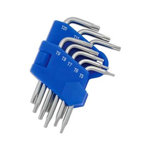  Mini Torx sleutels - T5 tot T20 - UO93145 