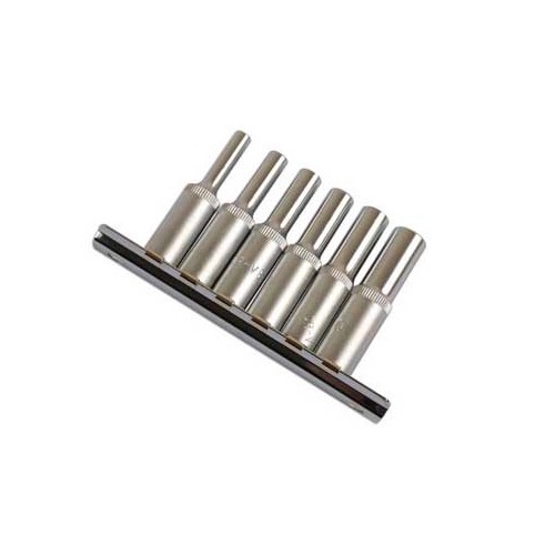  Tomadas longas - 1/4" - tipo Torx - T4 a T10 - UO93155-1 