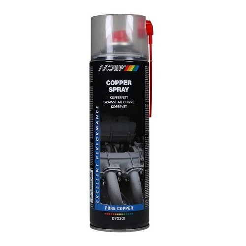  MOTIP grasso speciale per rame per alte temperature - bomboletta spray - 500ml - UO93397 