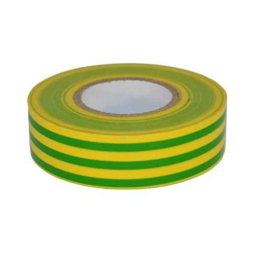  Nastro adesivo ignifugo - verde/giallo - 20 m - UO95003-1 
