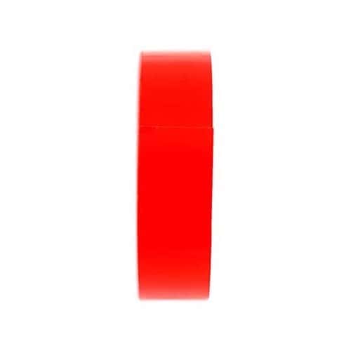  Roll of fire-retardant adhesive tape - red - 20 m - UO95004-1 
