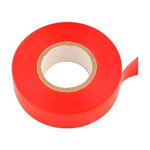  Roll of fire-retardant adhesive tape - red - 20 m - UO95004 