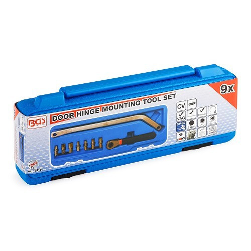 Kit for the dismantling and installation of door hinges. - UO99646