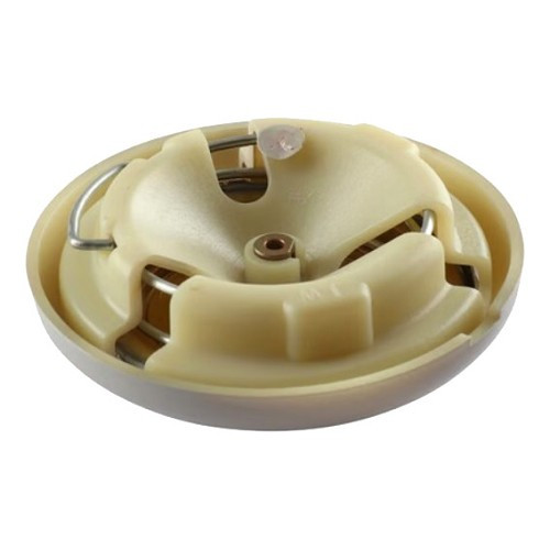 Pomello del clacson standard bianco sporco per VOLKSWAGEN Maggiolino 56 ->59 e Combi 55 ->67 - VA00831