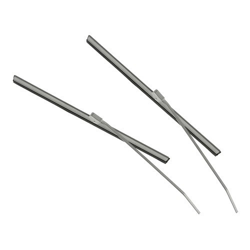     
                
                
    Balais + Bras d'essuie-glace Gris pour Volkswagen Coccinelle (08/1957-05/1959) - 2 pièces - VA00912
