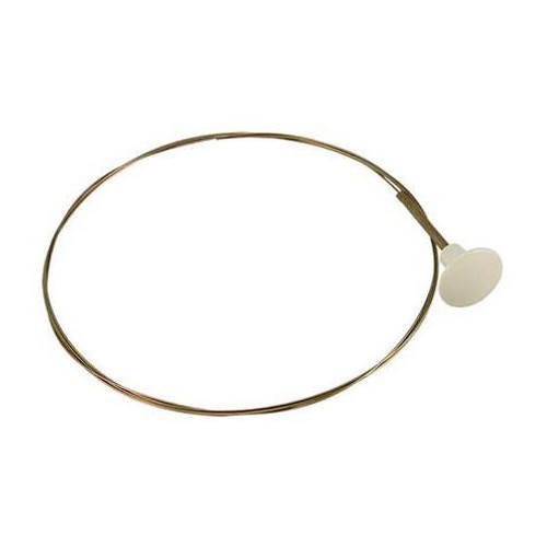     
                
                
    Cable de capó trasero con empuñadura de color marfil para Karmann-Ghia 55 ->74 - VA04004
