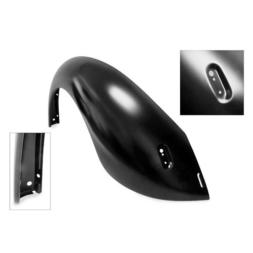     
                
                
    Left rear fender for VOLKSWAGEN Beetle Split (-09/1952) - VA11715
