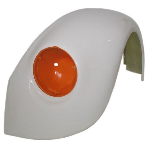     
                
                
    Left front fender poly widened +4 cm CSP for VOLKSWAGEN Beetle 1200, 1300, 1500 (08/1967-) - VA11723
