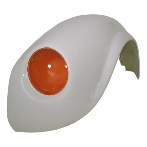     
                
                
    Asa dianteira esquerda poli alargada exteriormente +4 cm CSP para VOLKSWAGEN Beetle 1302 e 1303 berlina e descapotável (08/1970-07/1974) - VA11727
