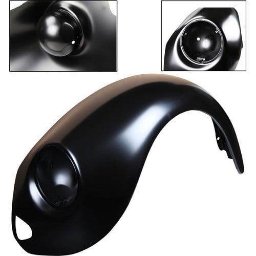  Front left fender for VW Beetle 1303 since 1975, without turn signal hole, top quality - VA11771 