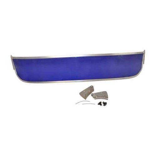  Blue windscreen visor for Volkswagen Beetle 65-> - VA12450-1 
