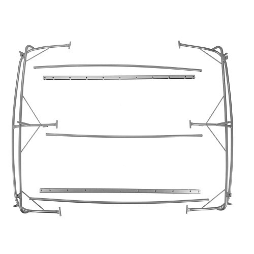 Vintage metal and wood gallery for VOLKSWAGEN Beetle - VA12500