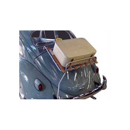  Porta-bagagens traseiro em metal vintage  - VA12502-1 