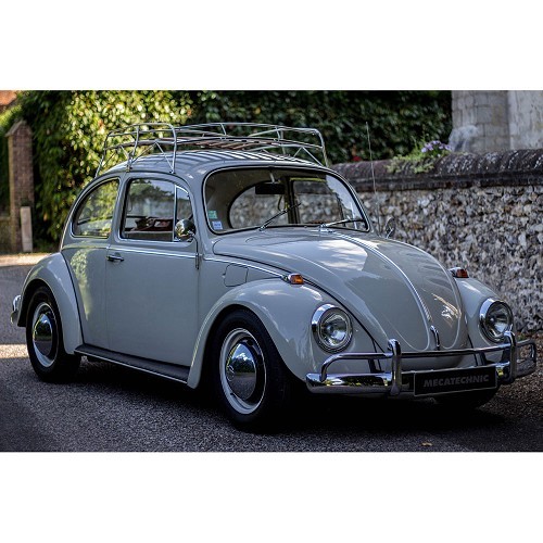  Galerie Vintage Inox & Bois pour Volkswagen Coccinelle - VA12505-2 