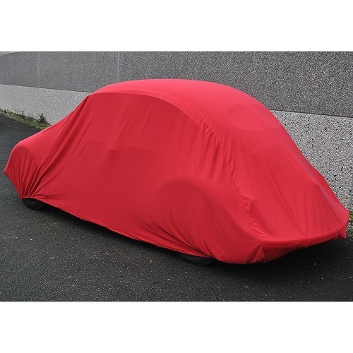  Custom-made red protective cover for Volkswagen Beetle - VA12710-1 