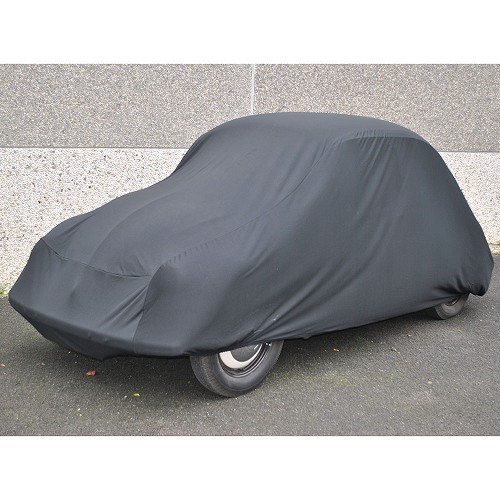  Capa de protecção preta à medida para o Volkswagen Beetle - VA12711 