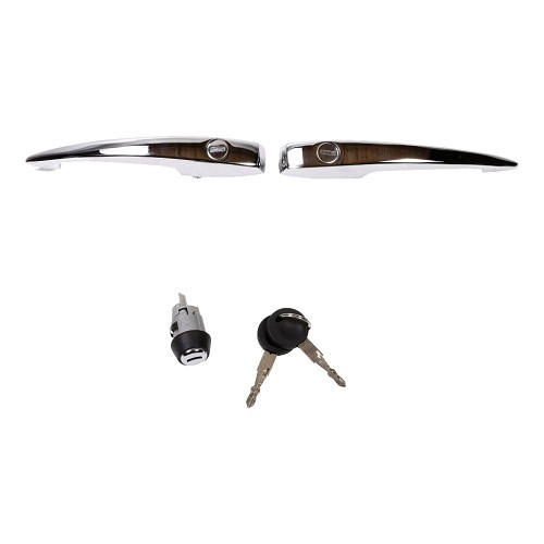     
                
                
    Exterior door handles and neiman cylinder for VOLKSWAGEN Beetle (08/1970-07/1979) - VA13000
