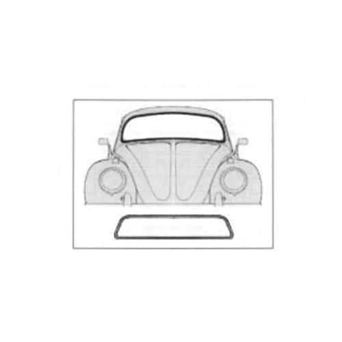  Junta de parabrisas para Volkswagen escarabajo berlinamodelo 1303 salvo cabriolet. - VA13108 