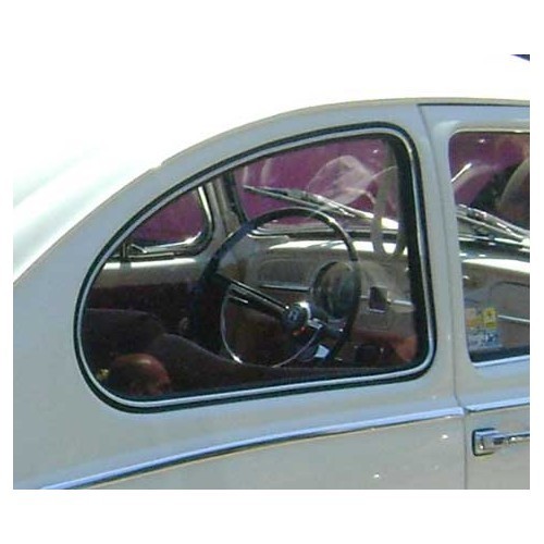  Rear right-hand quarter panel seal for aluminium strip, Beetle 65 to 07/71 - VA131282 