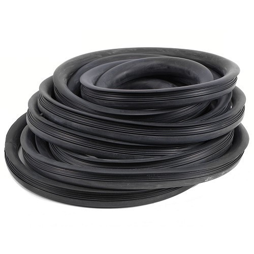     
                
                
    Cal look" window gasket kit for Volkswagen Beetle Sedan from 1972 - without moulding - VA13136
