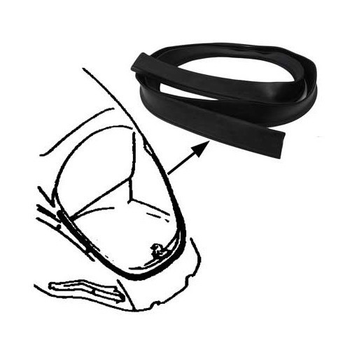     
                
                
    Dichtung hintere Motorhaube für Limousine und Cabriolet Beetle alle Modelle - VA13140
