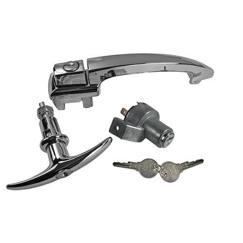 Maniglia portiera + cofano motore + contattore per Volkswagen Cox (08/1959-07/1963) - Wolfsburg West - VA13243