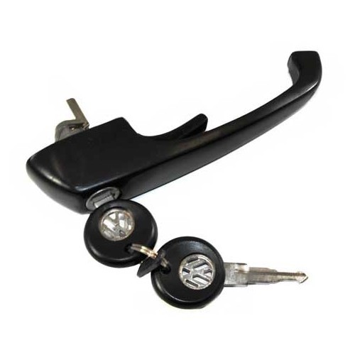     
                
                
    Maniglia della portiera anteriore originale VW nera per 181 - VA13284
