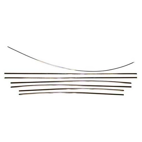     
                
                
    Body trim set for Volkswagen Beetle 1303 - aluminium - VA14708
