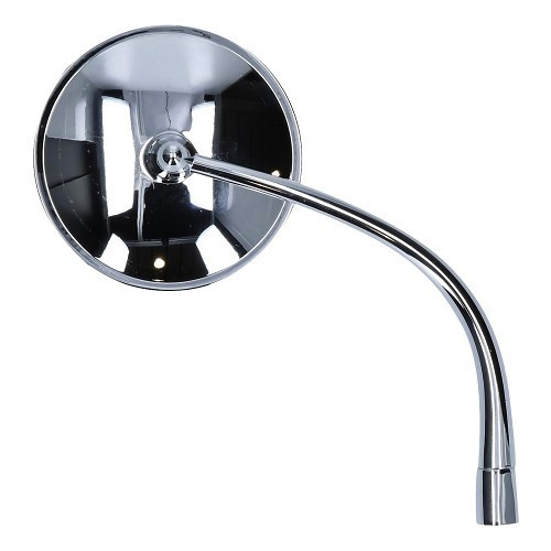 Round chrome right foot mirror, right side for Volkswagen Beetle (-07/1967) - VA15113