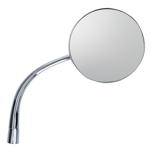  Round chrome "right foot" mirror, right side for Volkswagen Beetle (-07/1967) - VA15113 