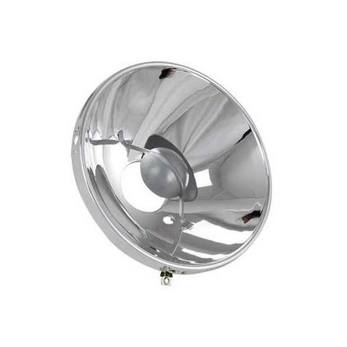  1 HELLA chrome-plated headlight reflector for Volkswagen Beetle & Camper 60 -> 67 - VA17507 
