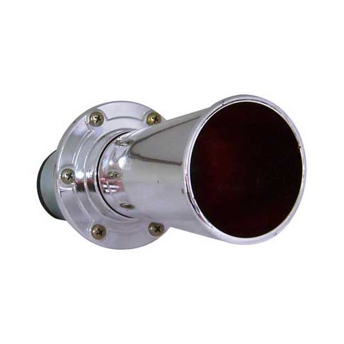  6 volt chrome-plated "old banger" horn - VA19010-1 