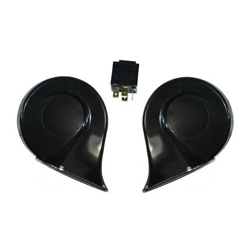  12 volt sport high and low two-tone horn - VA19014-2 