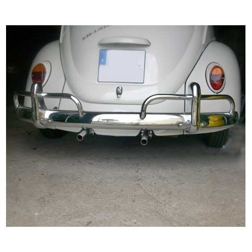  Stoßstangen US verchromt für Volkswagen Beetle 53 -&gt;67  - VA20600P-2 