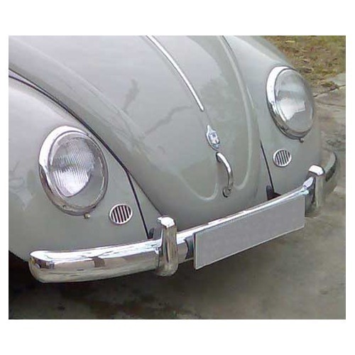  1 Chrome stop on bumper on simple blade for Old Volkswagen Beetle 1300 ->67 et 1200->73 - VA21500 