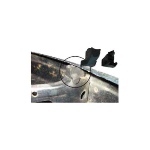 Cuñas para soporte del parachoques para Volkswagen escarabajo 08/75 -> - VA22330-1 