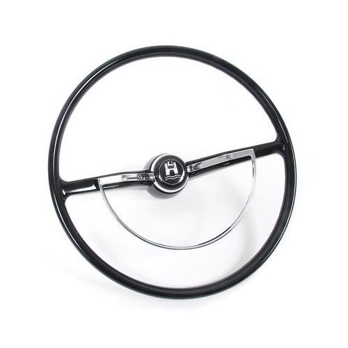  Black steering wheel for Volkswagen Beetle & Karmann-Ghia 62 ->71 - VB00012 