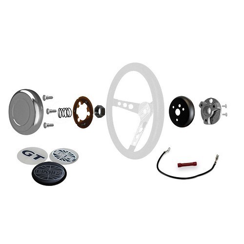     
                
                
    Grant hub with horn button for Volkswagen Beetle 60 -&gt;74 - VB00112
