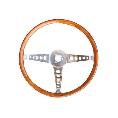 	
				
				
	Speedwell EMPI Formula wood steering wheel replica - VB00305
