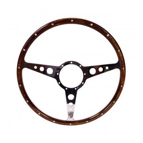     
                
                
    Volant SSP en bois diamètre 16" - acajou 18 rivets 9 trous - VB00320
