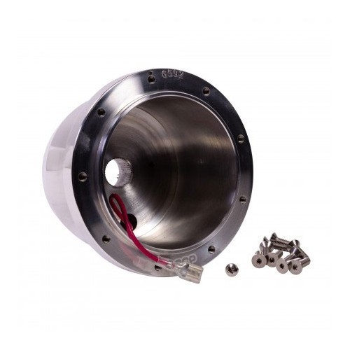     
                
                
    Polished aluminium hub for SSP steering wheel, 9 screws Beetle 74 -> - VB00350
