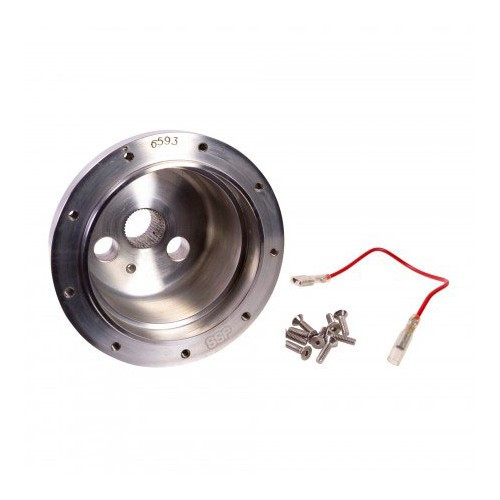     
                
                
    Polished Alu hub for SSP steering wheel 9 screws Beetle 60 -&gt;74 - VB00352
