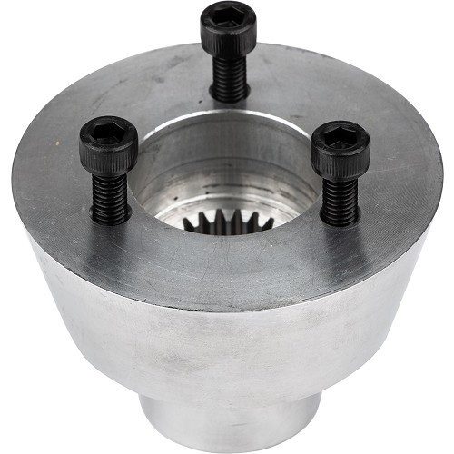     
                
                
    Flat4 "Banjo" steering wheel hub for Volkswagen Beetle 49 ->59 - VB00403
