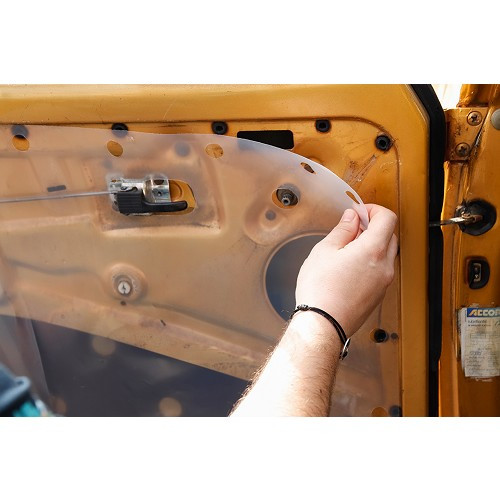 Wasserdichte Folien unter Türverkleidung für Volkswagen Beetle 67 -&gt;79 - pro 2 - VB10112