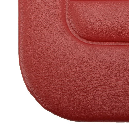 TMI smooth red vinyl door panels for Volkswagen Beetle Saloon 56 ->64 - set of 4 - VB10112717