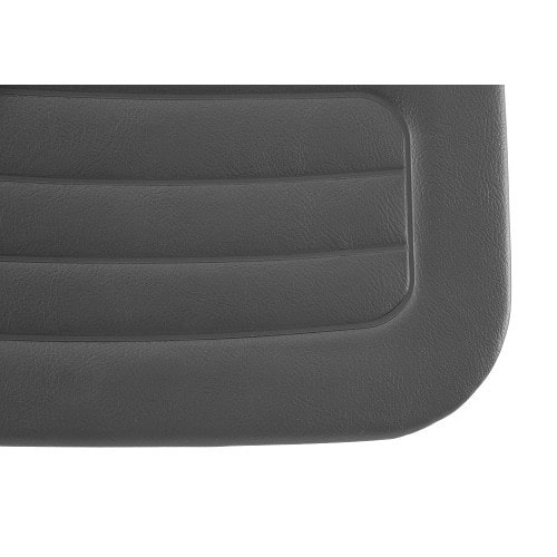  4 Panneaux de portes TMI en vinyle lisse Noir (11) pour Volkswagen Cox Berline 65 ->66 - VB10112811-1 