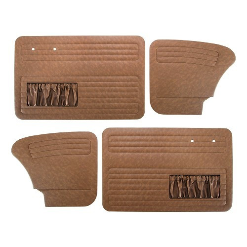    
                
                
    4 TMI Painéis de porta em vinil liso castanho (12) para Volkswagen Cox Sedan 65 -&gt;66 - VB10112812
